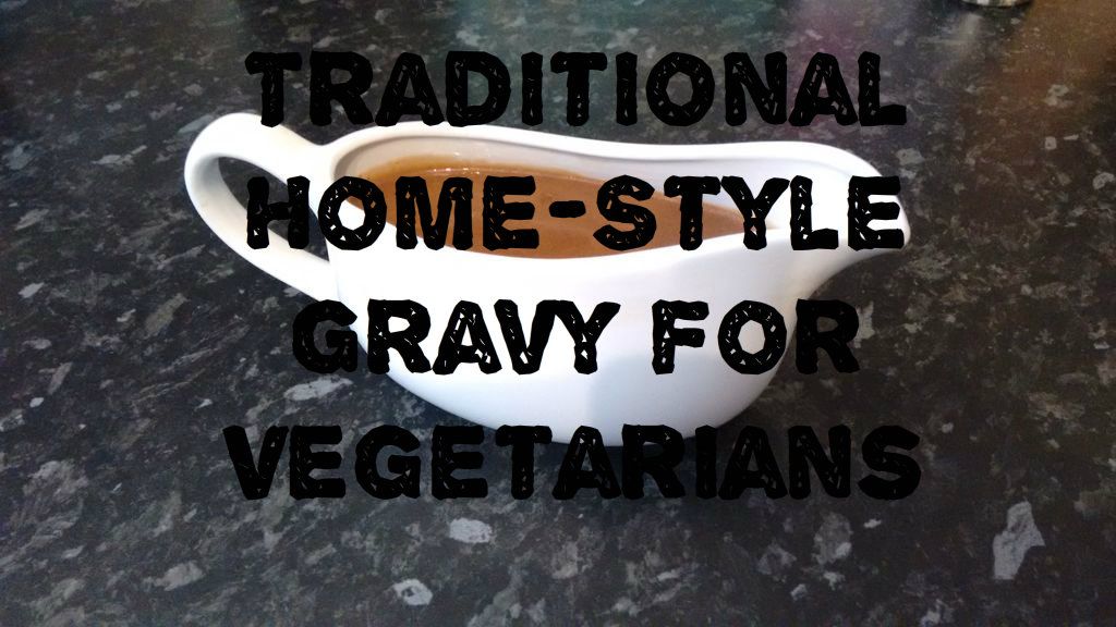 Traditional-style Brown Gravy for Vegetarians