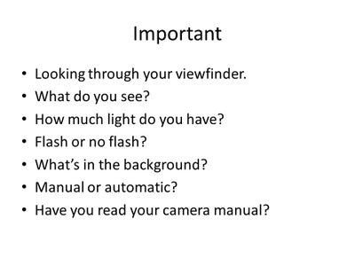 Take Great Pics, Easy Tutorial!