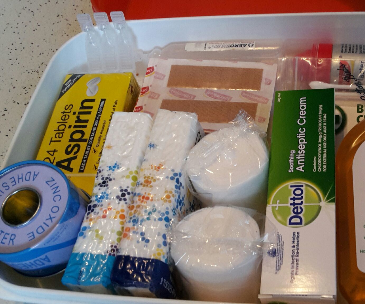 Detailed First Aid Kit!