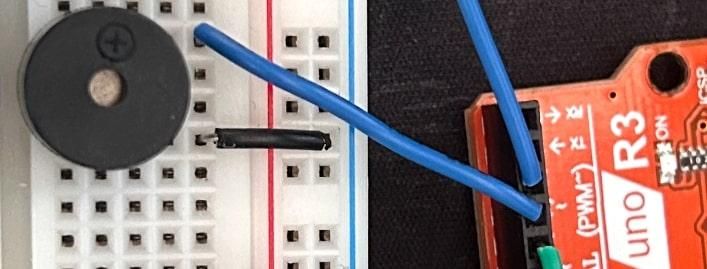 Wiring the Common Anode RGB LED and Piezo Buzzer