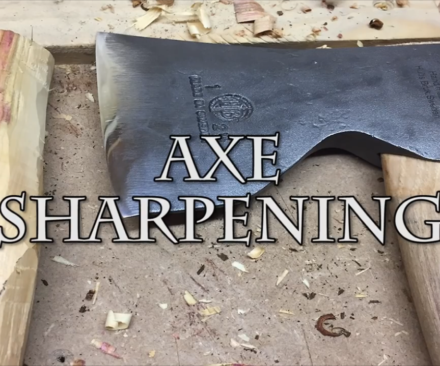 How to Sharpen an Axe