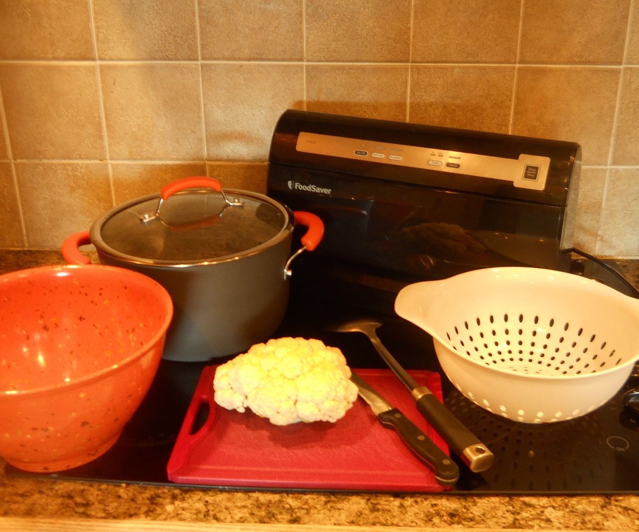 Storing Cauliflower in the Freezer