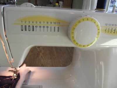 Pin Back & Front Together and Then Sew