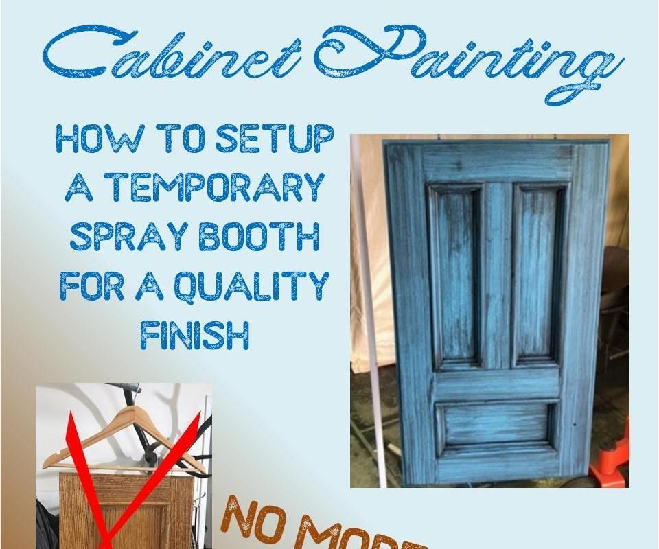 Painting Those 'Pinterest Blue' Glazed Cabinets