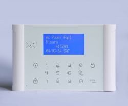 GSM+PSTN Alarm System With LCD Display and Touch Keypad