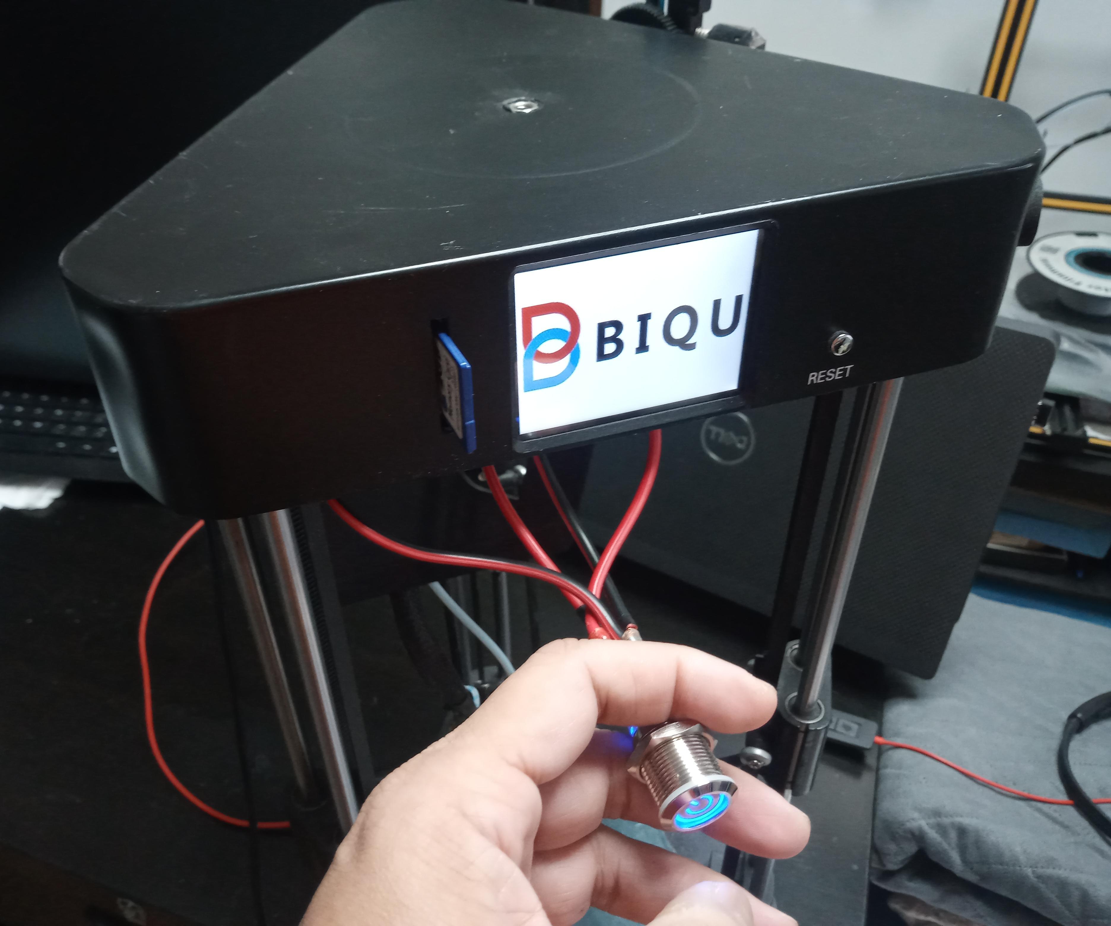 Replace Power Button on the BIQU Magician 3D Printer