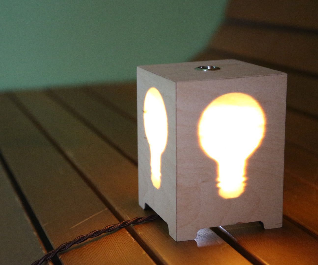 Hidden Silhouette Lamp