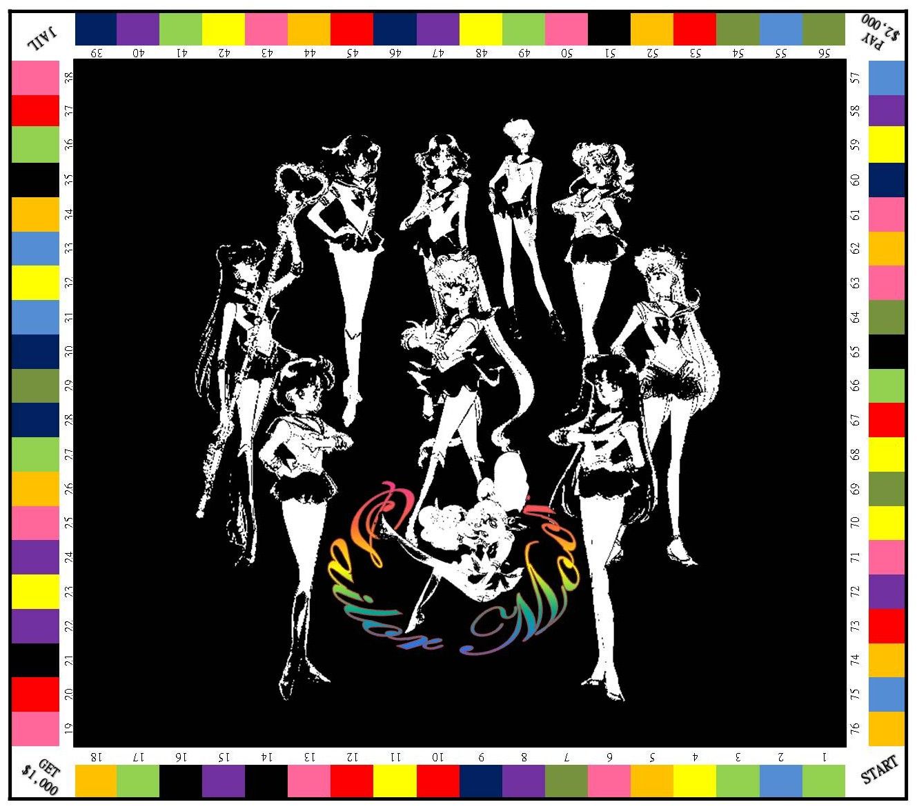 Sailor Moon Mixed Board Game