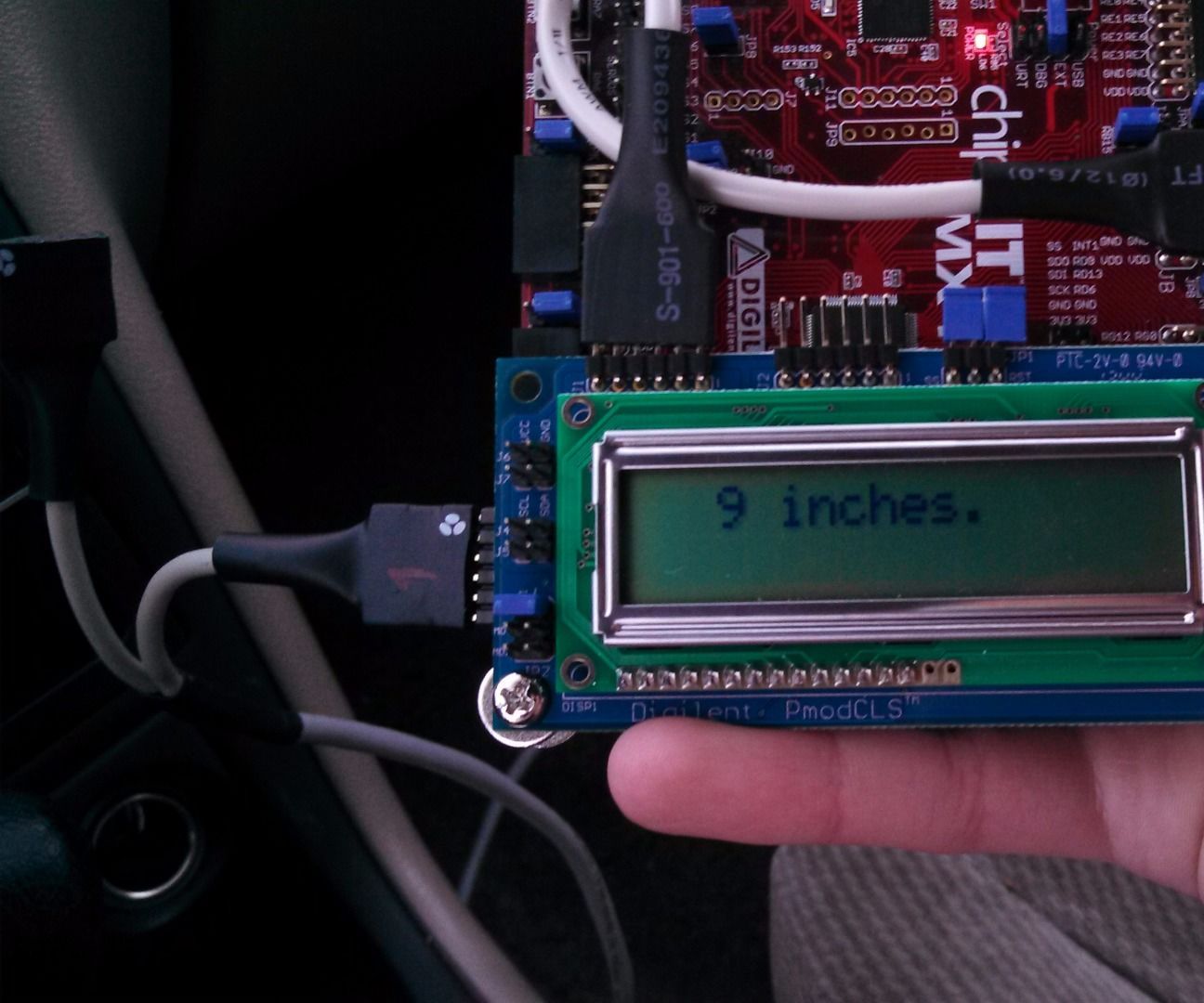 ChipKIT Parking Obstacle Sensor