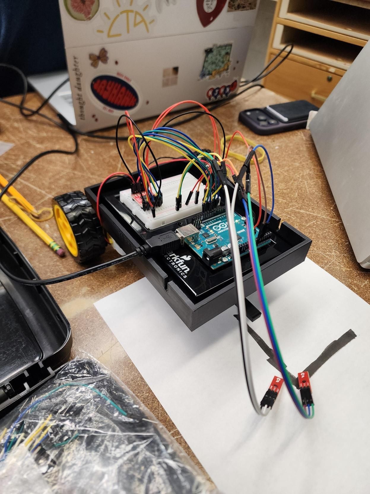 Line Following Car : 8 Steps - Instructables