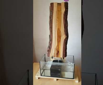 Wood and Water Fountain
