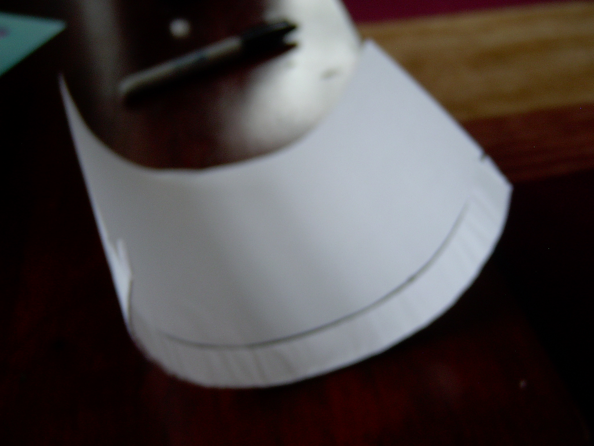 The "U" Paper Glider