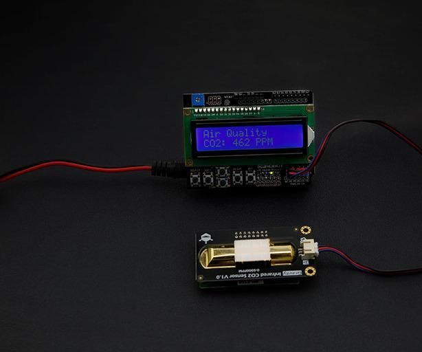 Interfacing Gravity Infrared CO2 Sensor With Arduino