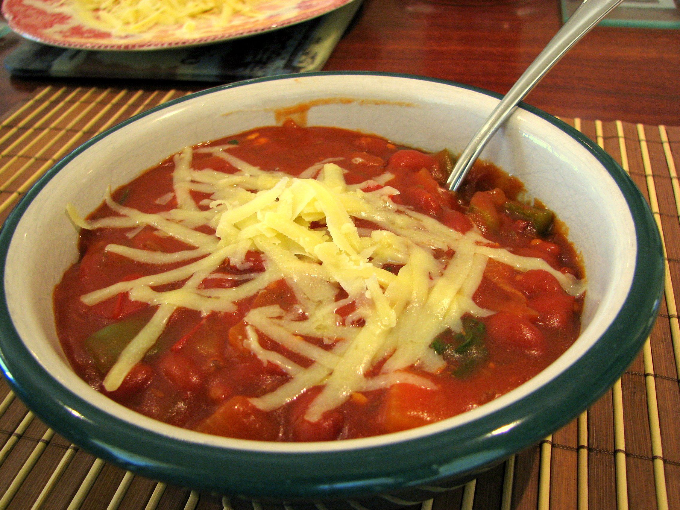 Easy vegetarian chili