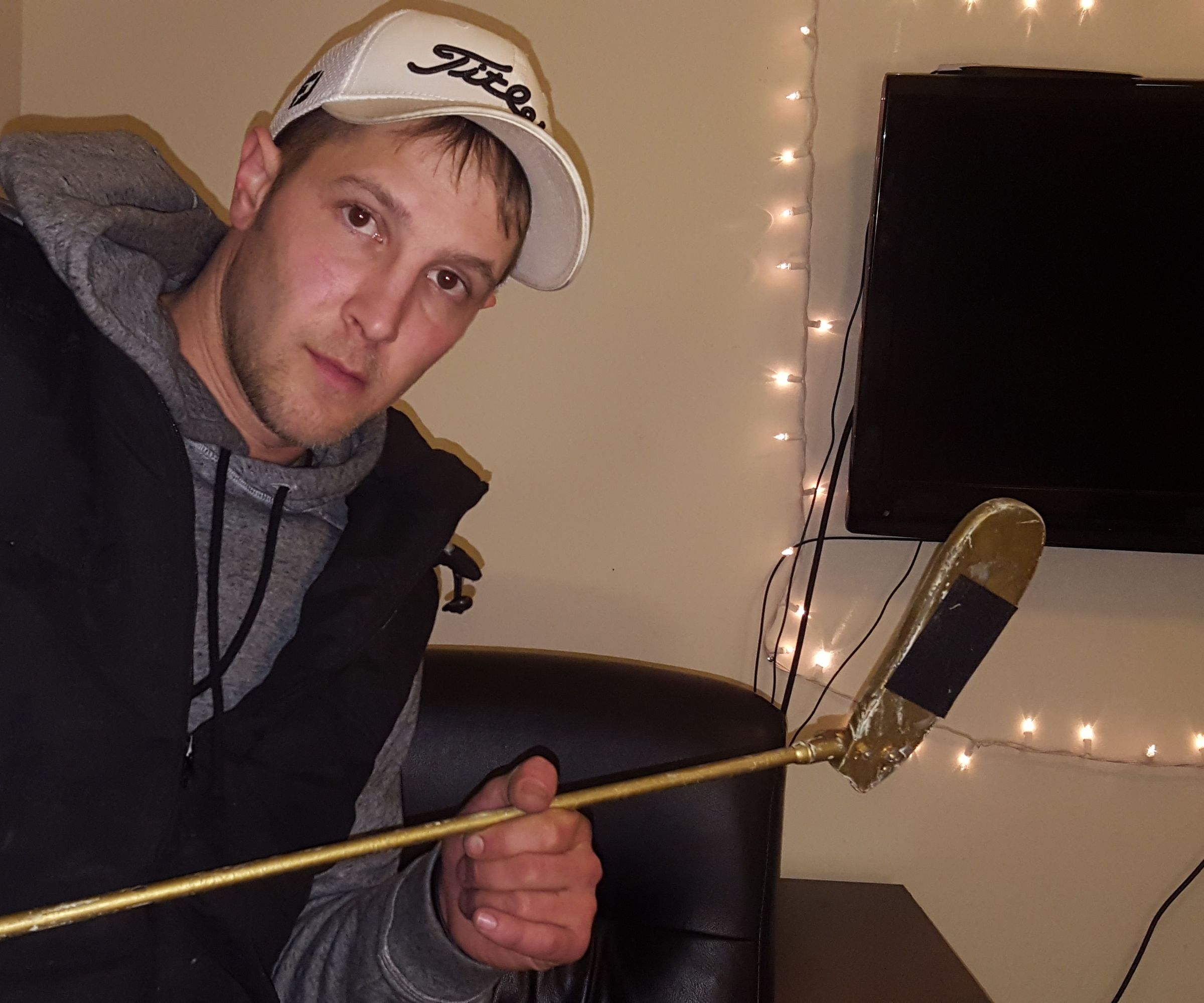 DIY Happy Gilmore Hockey Stick Putter 