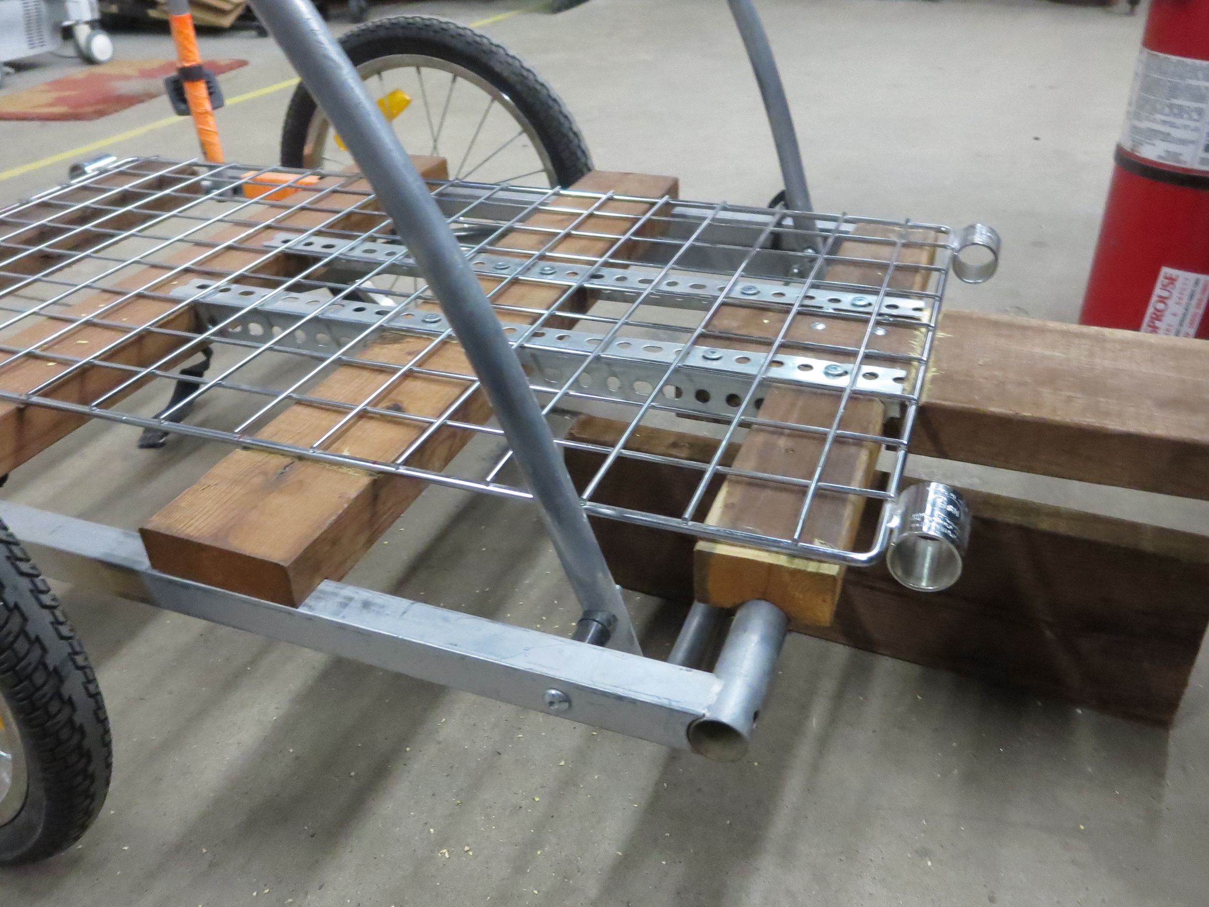 Bike Trailer Conversion Kid to Cargo (with 3Axis Caster Hitch) 20