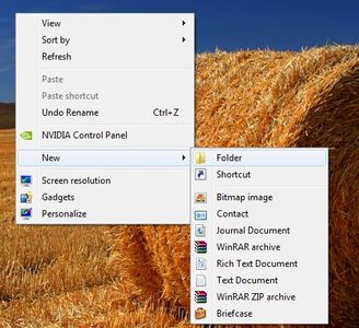Invisible Folders Windows 7 or Windows Vista