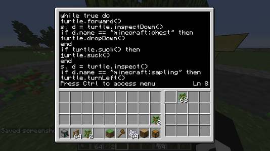 How to Use ComputerCraft Mod to AutoMagically Chop Wood in Minecraft ...