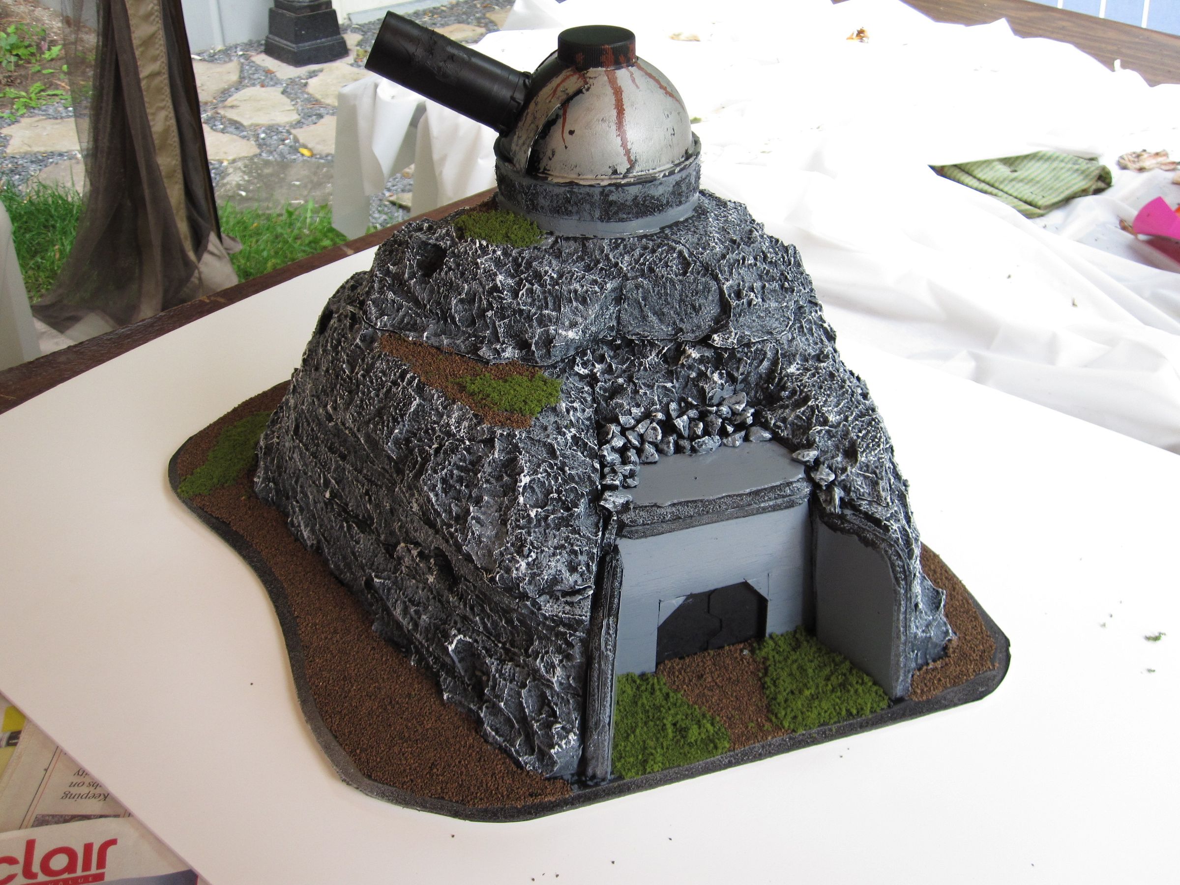 Build Mini War Gaming Bunker Hill -Free