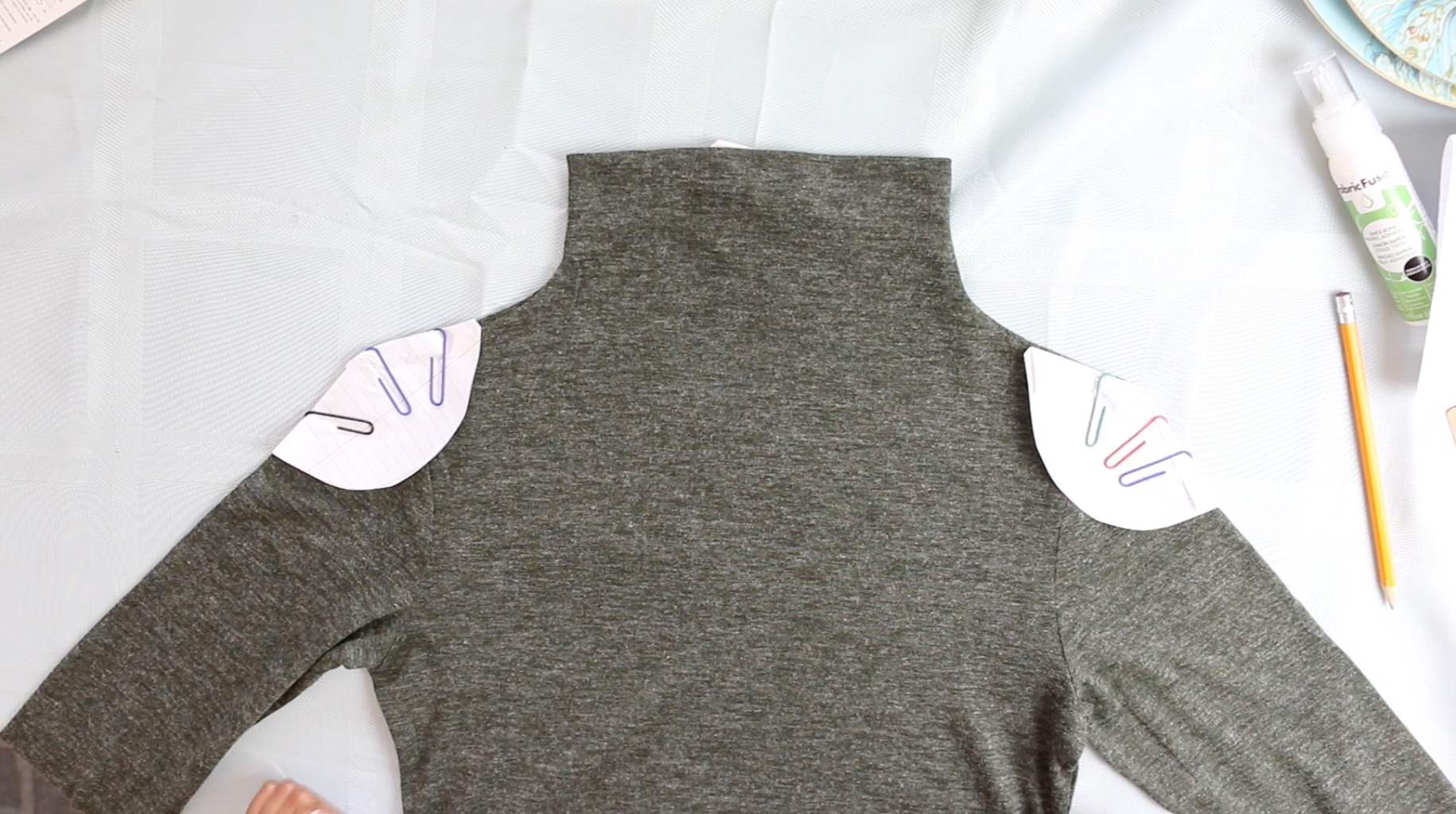 Diy cold shoulder sweatshirt shop