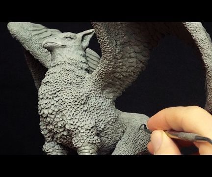 Making a Griffin Sculpture in Polymer Clay