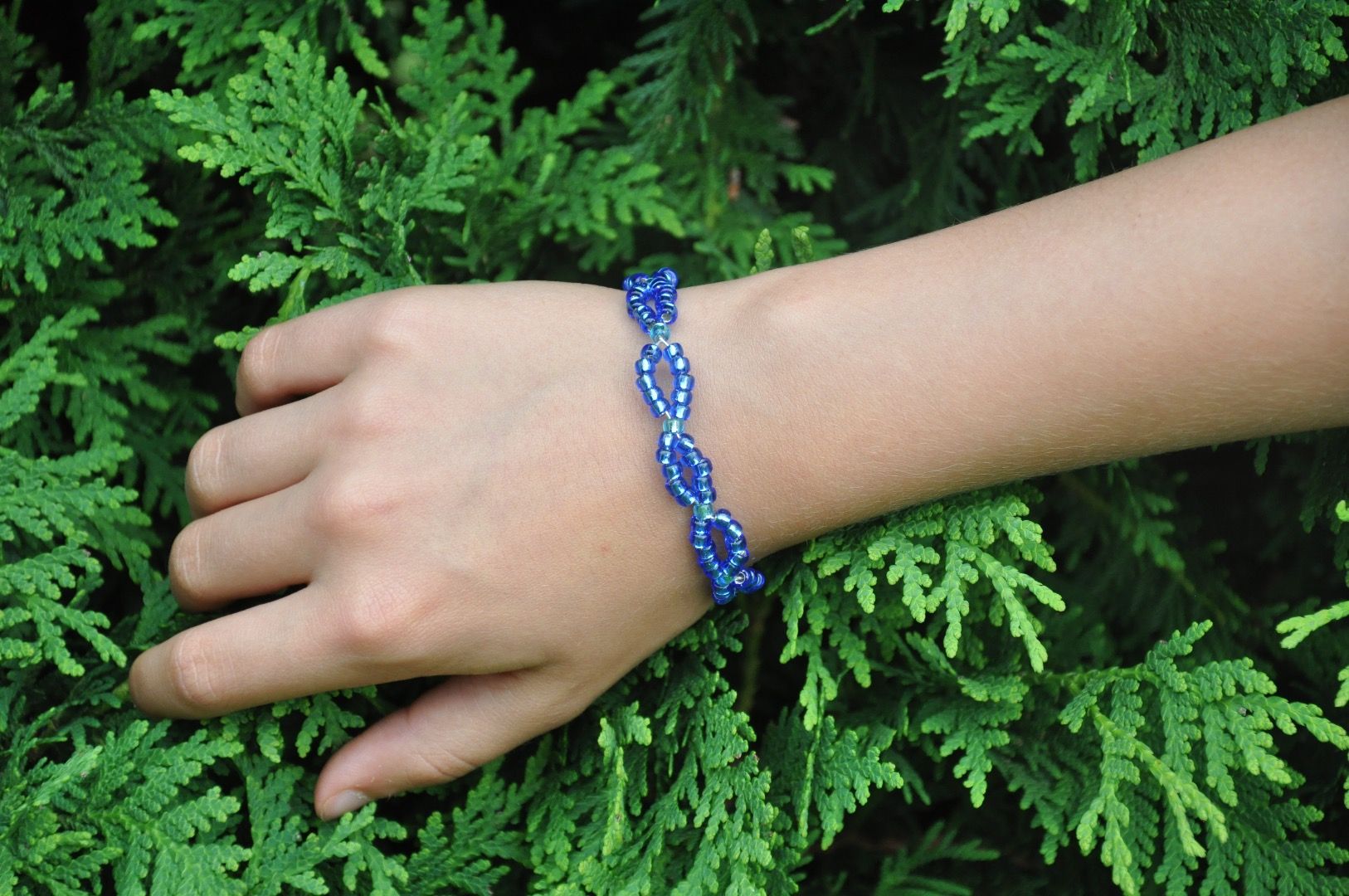 Glass Bead Bracelets 4 Steps With Pictures Instructables