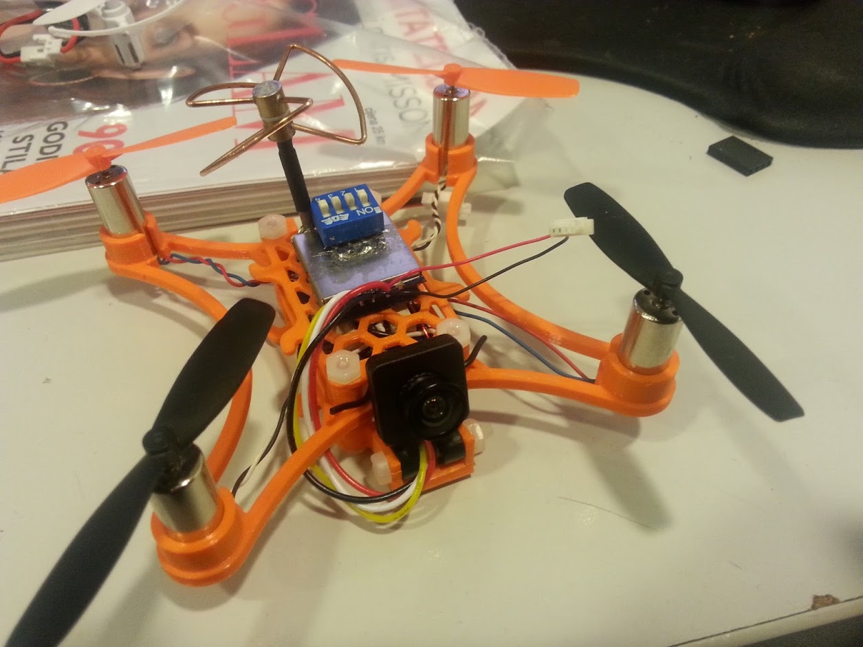 Small and Relatively Cheap FPV Quadcopter 