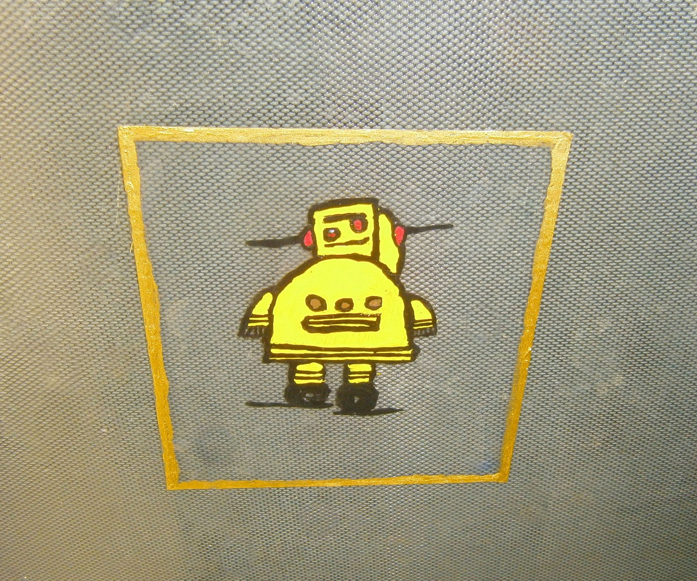 Instructables Robot Static Window Cling