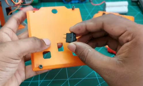 Connect the Switch and the Buck Converted Module