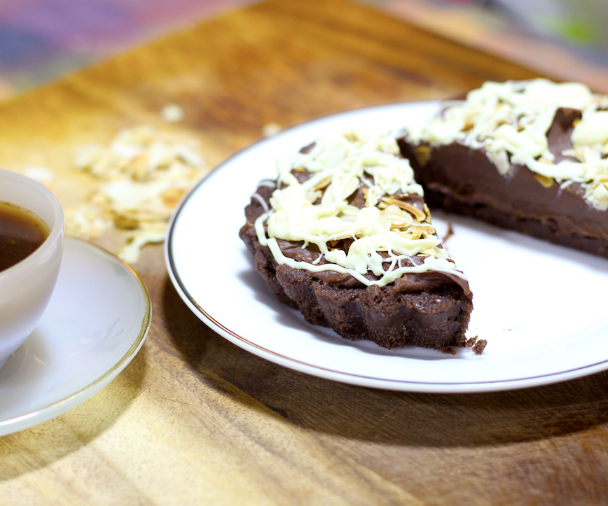 No Bake Chocolate Tart | Cooking With Benji