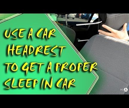 Life Hack - How to Get Some Sleep in Car