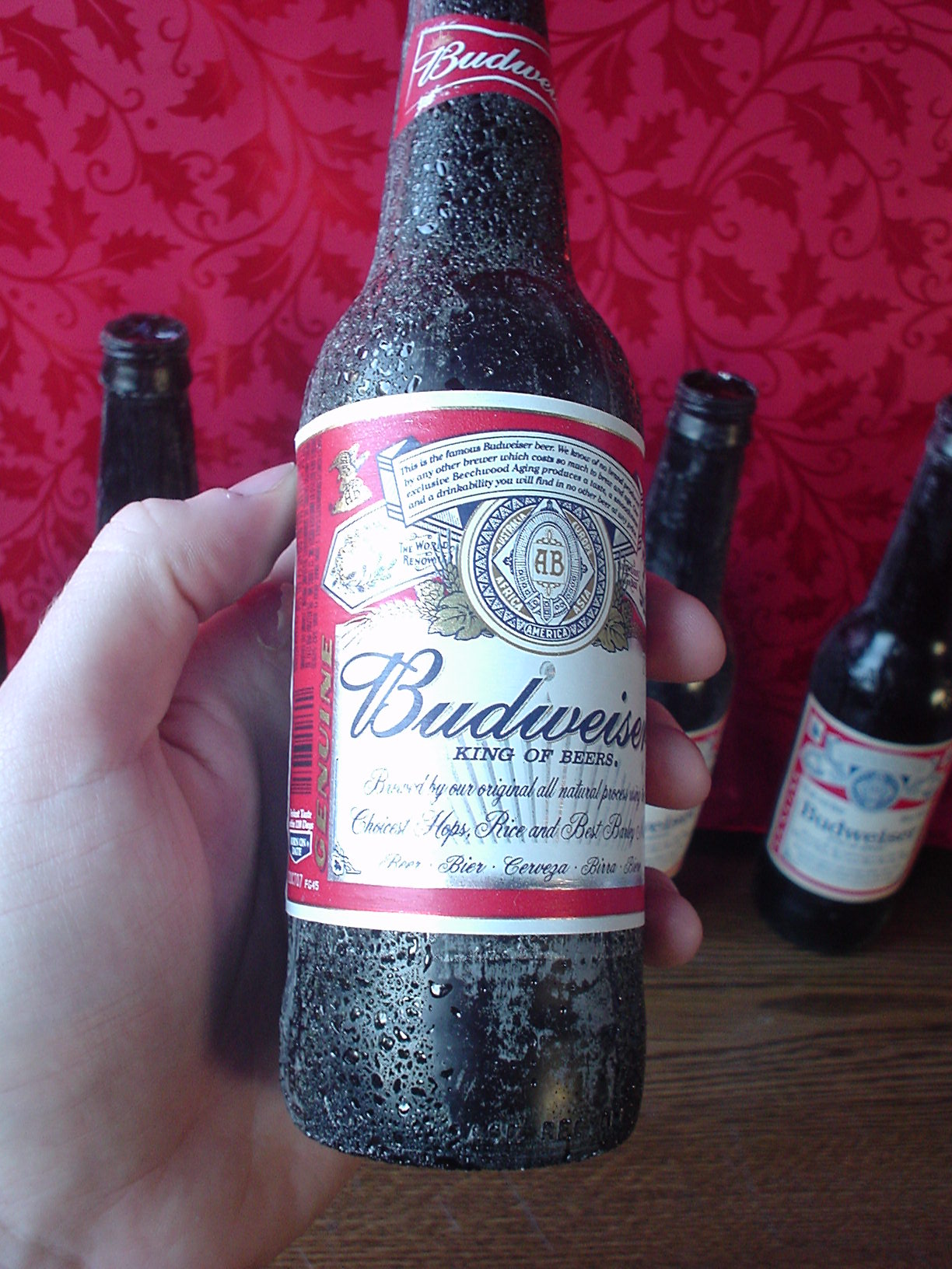 Break away beer bottles!