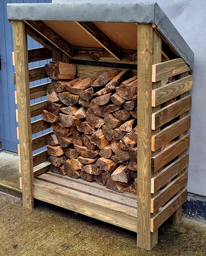 How to Build a Firewood Storage Shed in One Day 6 Steps (with