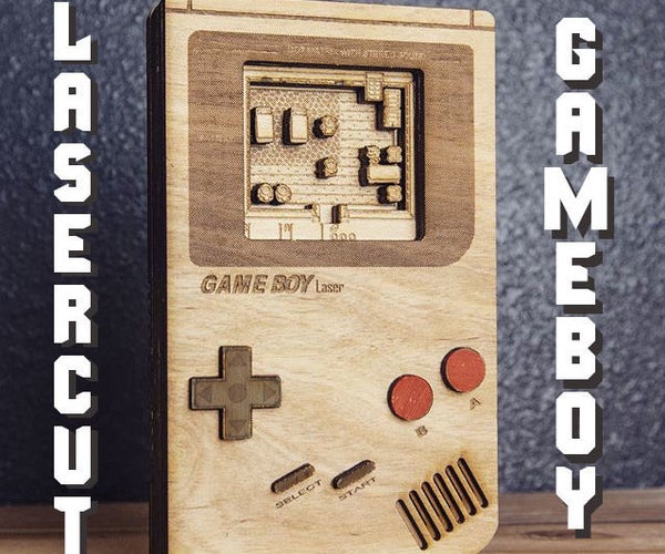 Laser Cut Gameboy