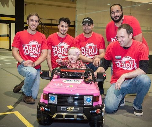 12V Pink Truck Car With Adjustable Handlebar Joystick Steering Mod