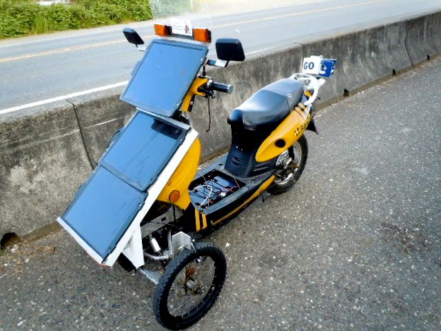 Solar Electric Trike