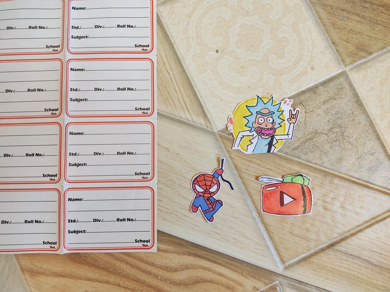 Make Your Custom Sticker Using Label Paper : 5 Steps (with Pictures ...