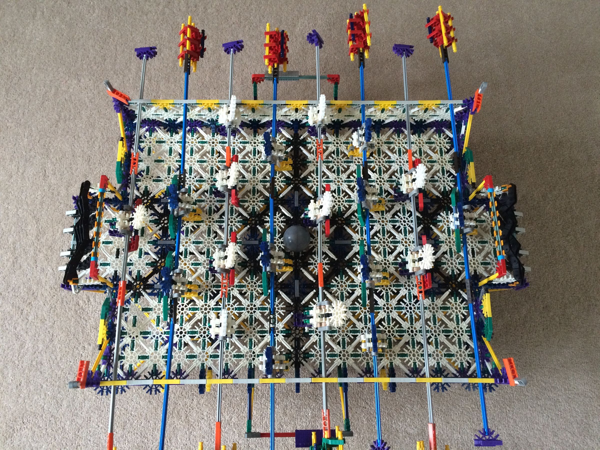 K'nex Foosball World Cup 2014 Edition Germany Vs Argentina 12 Steps (with Pictures