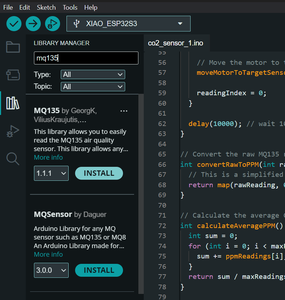 Testing the CO2 Sensor