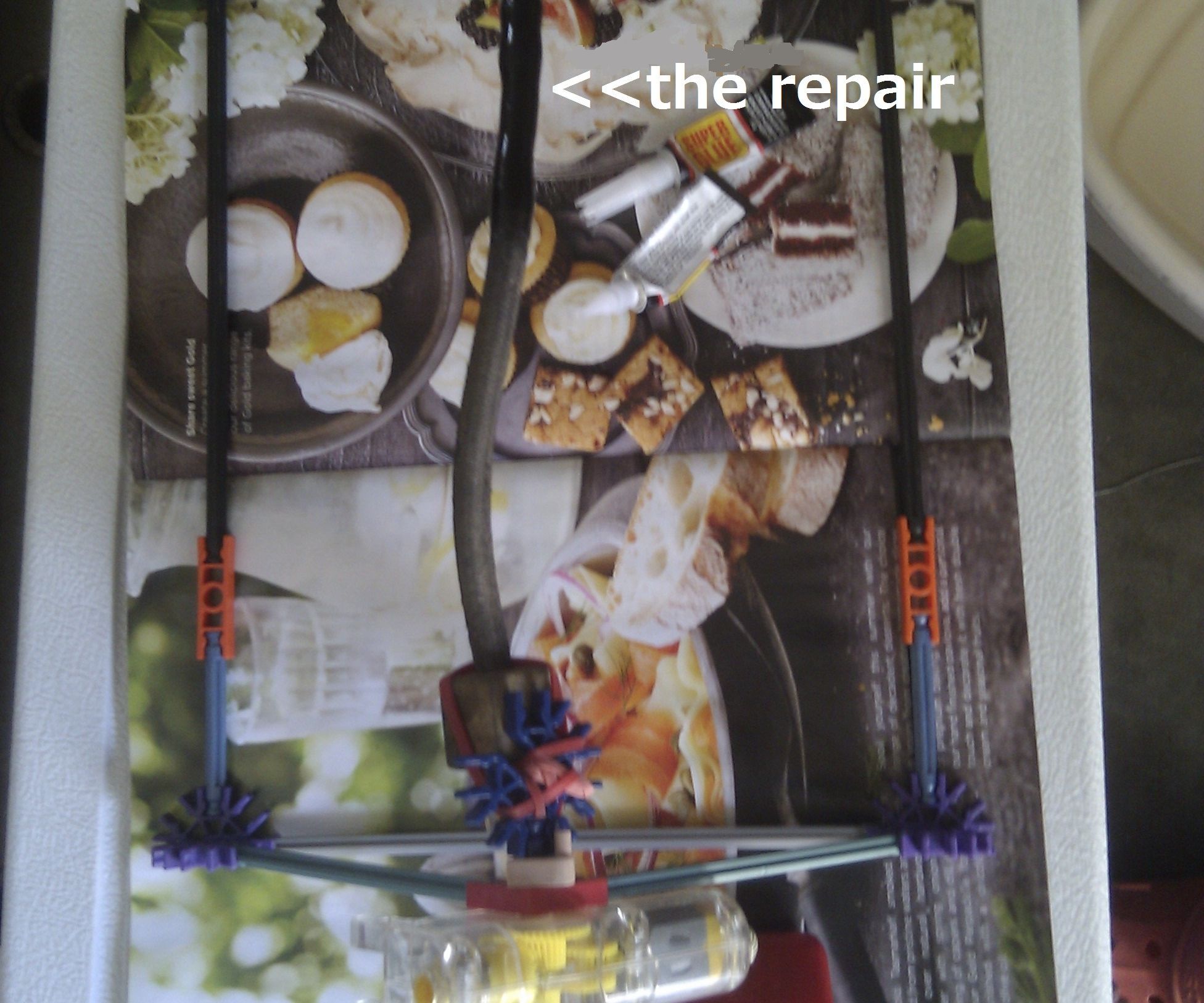 Knex Rotating Device for Fixing Parts