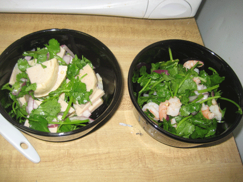 How to Make "Authentic" Thai Pork Salad and Thai Shrimp Salad!