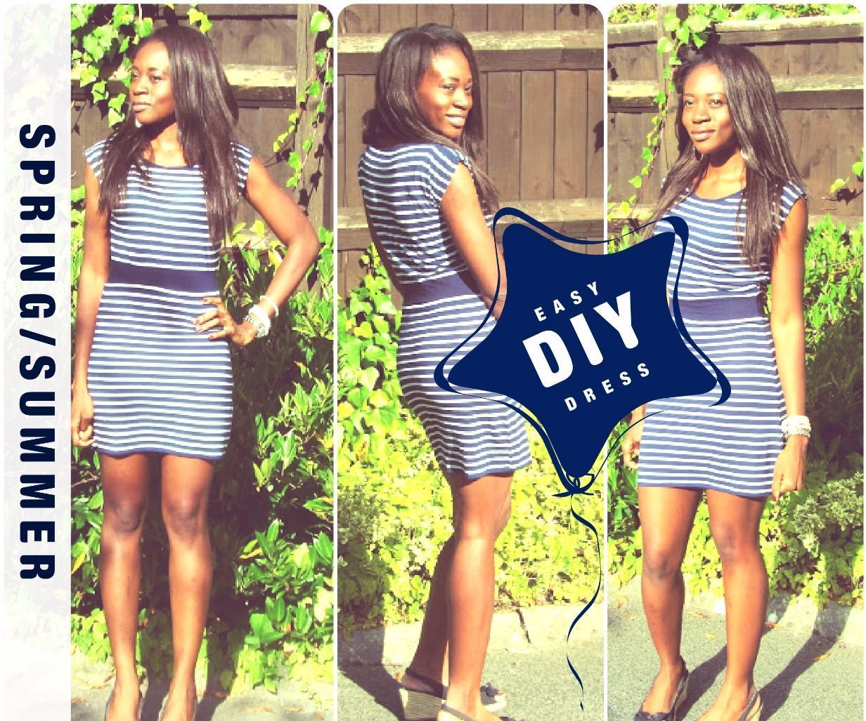 SPRING/SUMMER NAUTICAL STRIPED DRESS