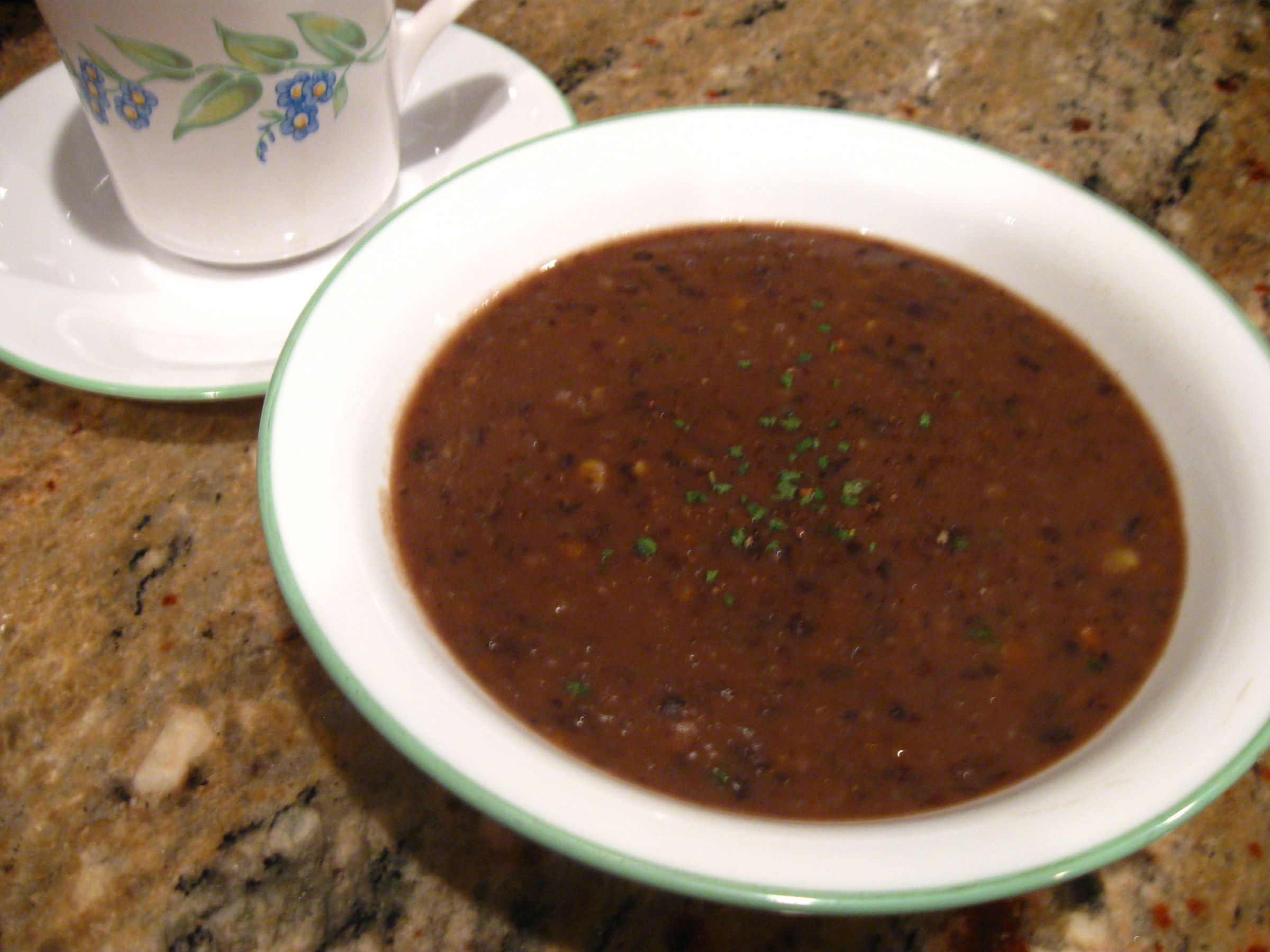 Black Bean and Vegetable Soup