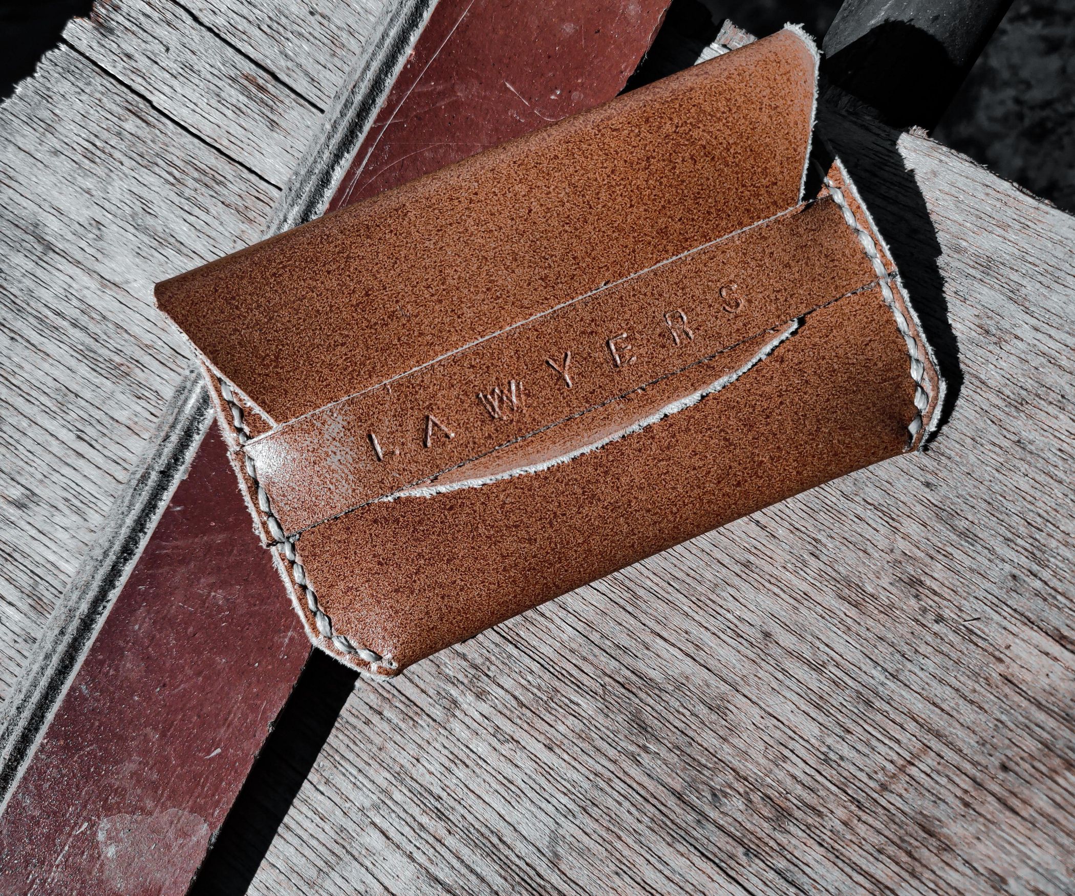 How to Make a LEATHER FLAP WALLET TUTORIAL WITH PICTURES 8 Steps