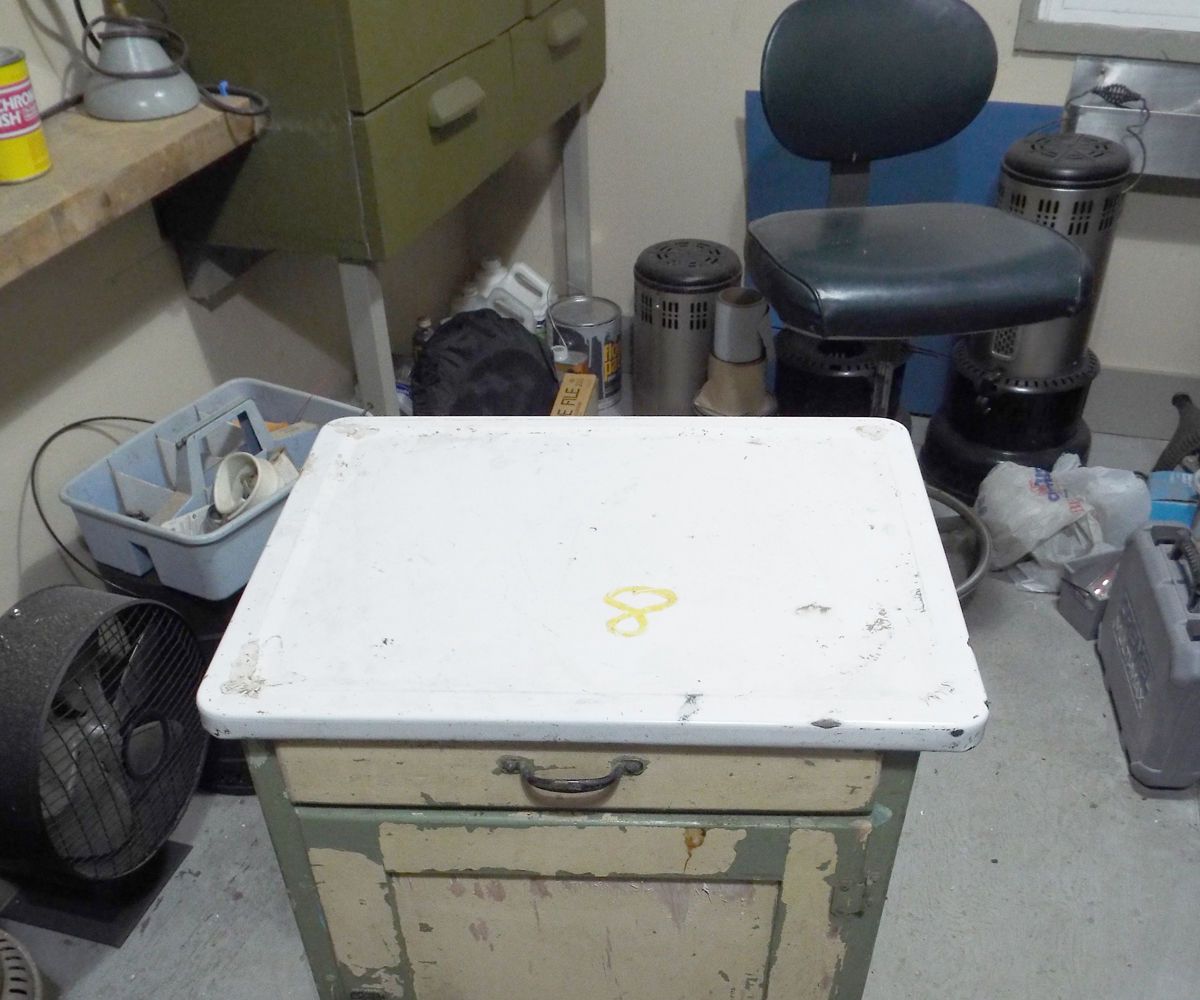 Ugly Green $1 Cabinet