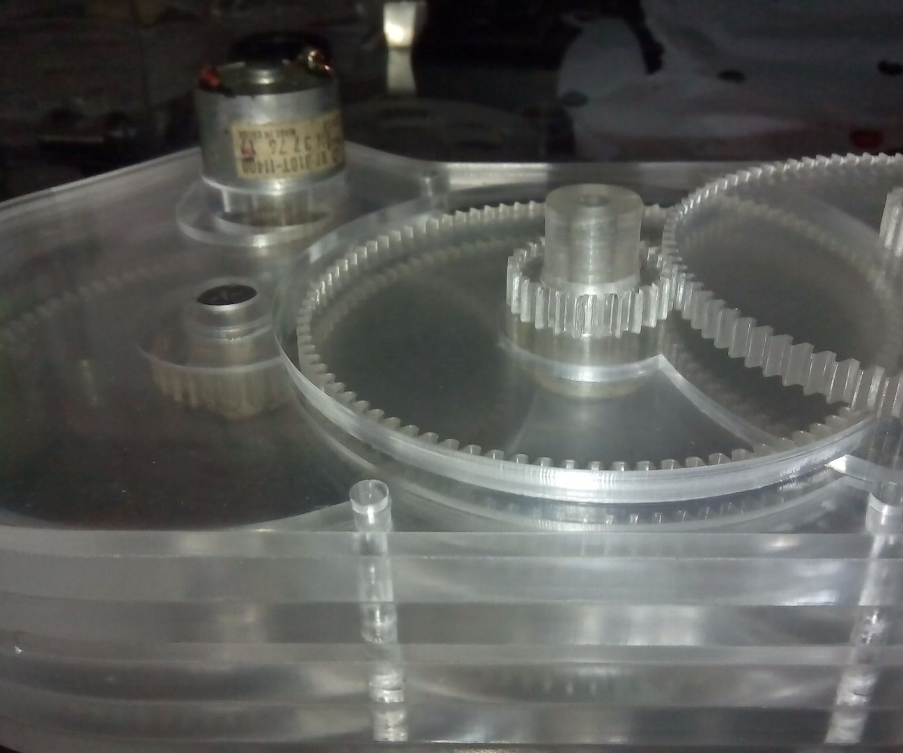 Acrylic Motor Reducer