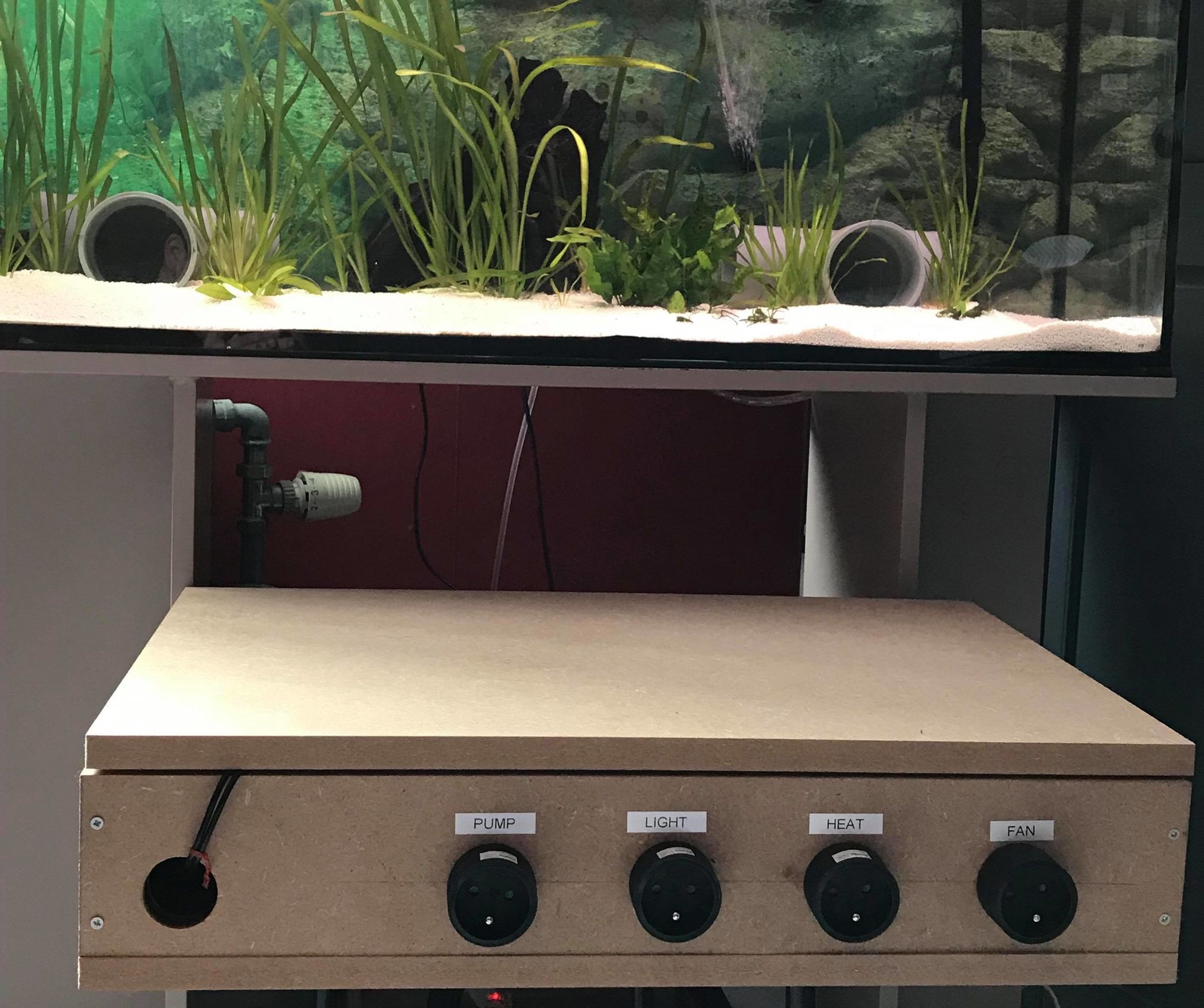 View of AquaTeam - Automated Aquarium : 6 Steps - Instructables
