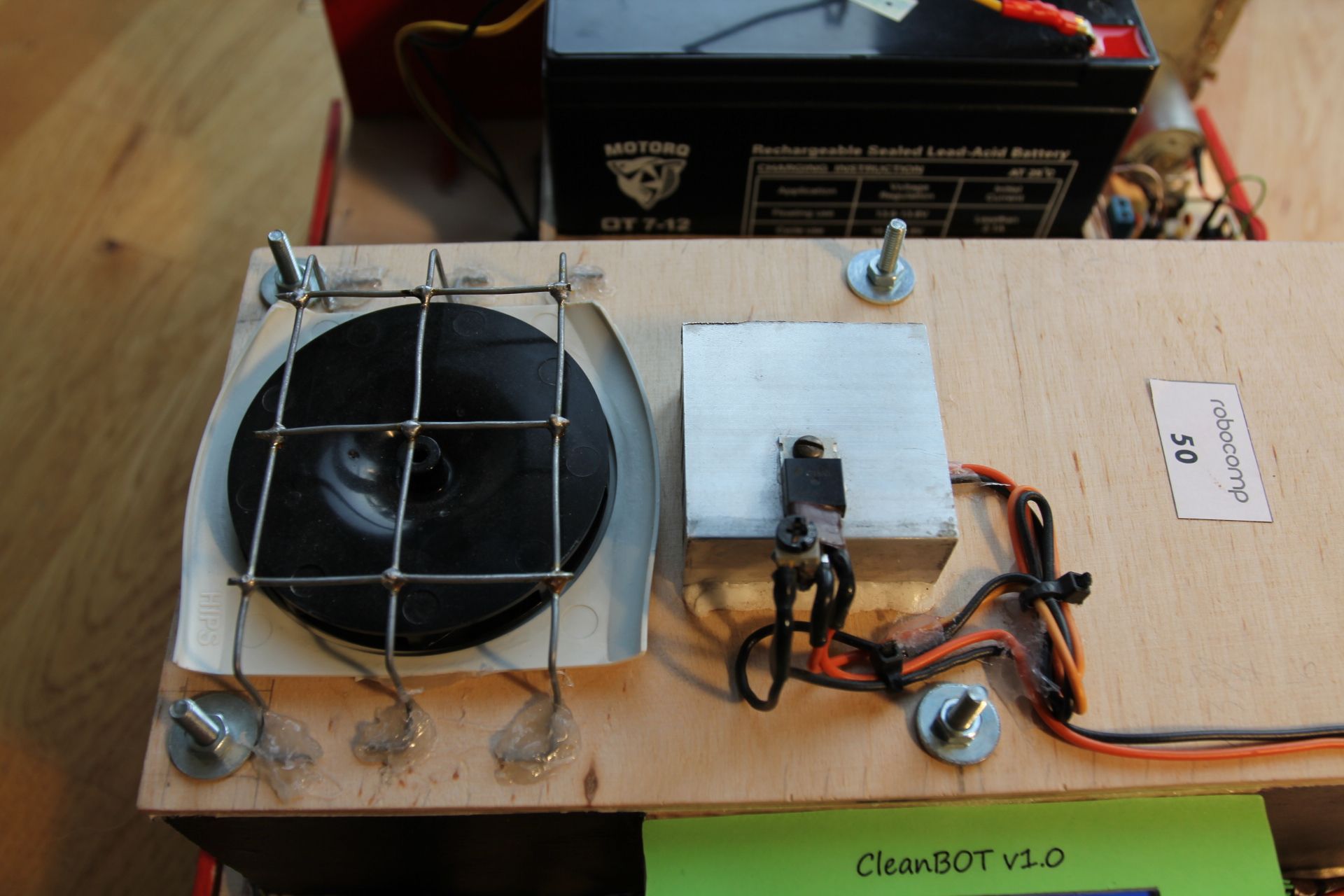 CleanBOT Your DIY Floor Cleaning Robot 15 Steps Instructables