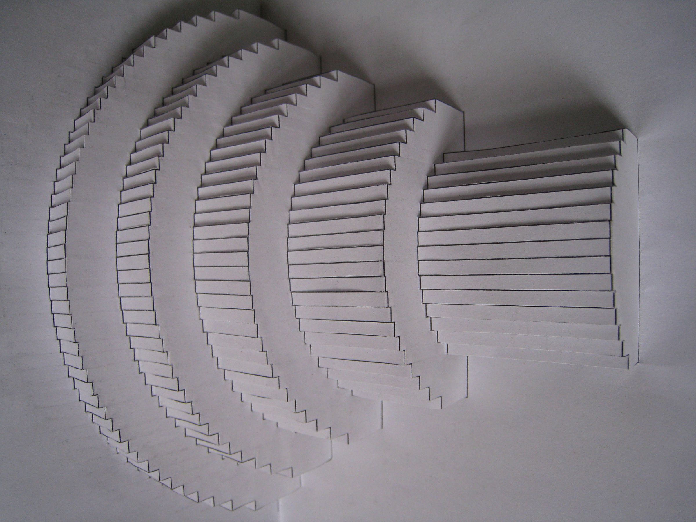 How to build a paper 'kirigami' tower