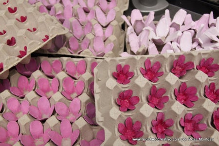 Painting in Different Shades of Pink